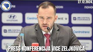 PRESS KONFERENCIJA VICE ZELJKOVIĆA