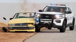 Cars vs Road Rage  part 50 - BeamNG Drive Nation