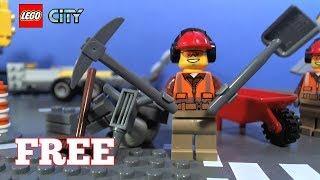 LEGO City Magazine With FREE Building Worker