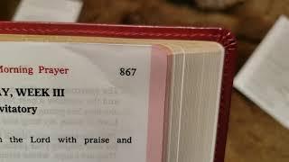 B. Christian Prayer - Invitatory + Morning Prayer