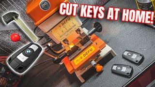 BMW Key Duplicating Cutting : DEFU 368A Review