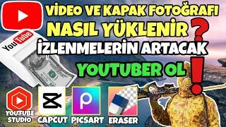 YOUTUBE VİDEO VE KAPAK FOTOĞRAFI(THUMBNAİL) NASIL KOYULUR? YOUTUBER OL!PARA KAZAN!İZLENMELER ARTACAK