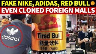 Fake Nike, Adidas, Red Bull, Even Cloned Foreign Malls! Inventory of China’s Bizarre Knock-Offs