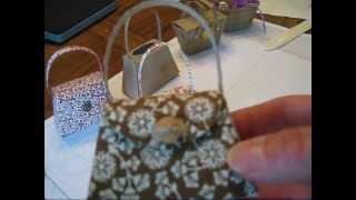 Fabric Petite  Purse frenchiestamps.com