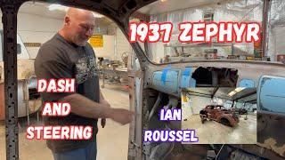 1937 Lincoln Zephyr: Ian Roussel Explores The Dash And Builds The Steering Column ️