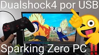  Cómo JUGAR a DRAGON BALL SPARKING ZERO con MANDO de PS4 en PC SIN PROGRAMAS FÁCIL y RÁPIDO