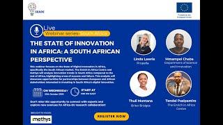 The State of Innovation in Africa, A South African Perspective - Meeting Recording