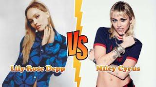 Lily-Rose Depp (Johnny Depp's Daughter) VS Miley Cyrus Transformation  From 00 To Now