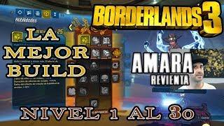 La mejor build de Amara para empezar Borderlands 3 level: 1 al 30