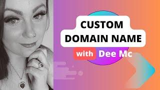 Add a custom domain name to a github pages website