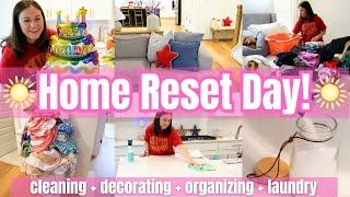 Get It All Done Home Reset Clean With Me! Whole House Reset Cleaning! Extreme Whole House Clean