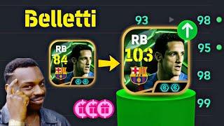 How to Train Double Booster Belletti in eFootball 2025 | Epic Belletti Max Level eFootball 2025