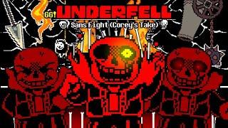 GG!Underfell | Sans Fight (Corey's Take) | Battle Animation