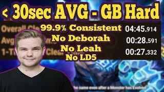 Sub 30 Sec AVG - Perfect AI - GB Abyss Hard - No Deb, No Leah, No LD5 - Summmoners War