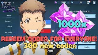 Solo Leveling Arise: Redeem Codes - 300 new content creator codes