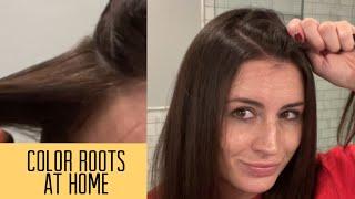 coloring your roots at home!