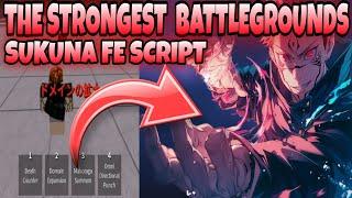 *FE* TSB Sukuna Moveset (Mahoraga) Best OP Script Pastebin | Roblox THE STRONGEST BATLLEGROUNDS