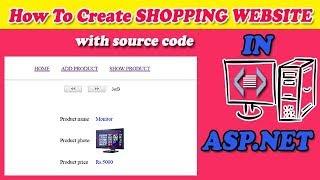 Create Shopping website project in ASP.NET, C# with source code | coderbaba | 2020 in Hindi