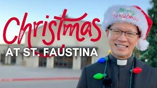 Christmas at St. Faustina Catholic Church in Fulshear Texas