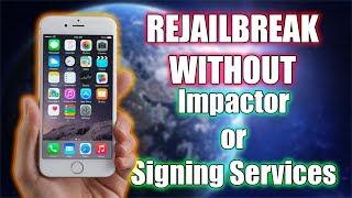 Tutorial: REJAILBREAK WITHOUT Cydia Impactor / Signing Services | ALL iDevices