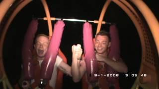 Fears and screams in Ibiza on a slingshot