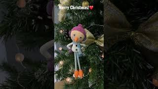 Make your own Christmas characters️DIY clay #shorts@PatriciaSantoro-studio