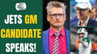 Jets GM Candidate Thomas Dimitroff REVEALS what interview process was like!