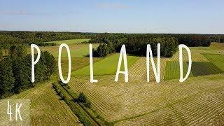 POLISH COUNTRYSIDE by DRONE - 4K