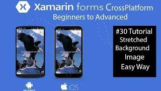 Xamarin Forms Stretched Background Image [Tutorial 30]