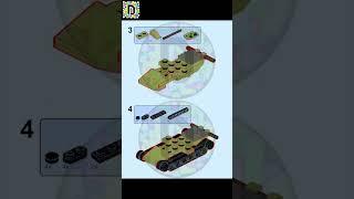 Инструкция на мини Коалиция-СВ из Лего // Instructions for the Koalitsiya-SV made of Lego #shorts