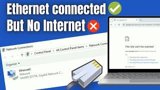 Ethernet is Connected But No Internet Access (4 Ways to Fix)