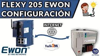  CONNECT TO A PLC FROM THE INTERNET // FLEXY 205 EWON