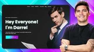 How to Create a PROFESSIONAL Portfolio Website in WordPress