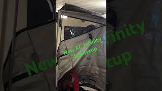 AC Infinity 4x4 tent setup