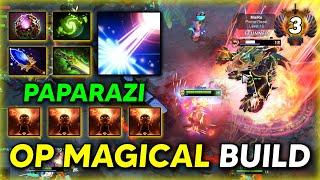 BECOME OP MID By Paparazi Lina With Full of Magical Build EPIC One Shot Laguna Kill | 7.37e DOTA 2