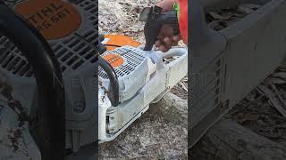 How to fuel up a chainsaw