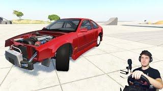 РАЗОРВАЛ ДРИФТ КОРЧ BEAMNG DRIVE + РУЛЬ LOGITECH DRIVING FORCE GT