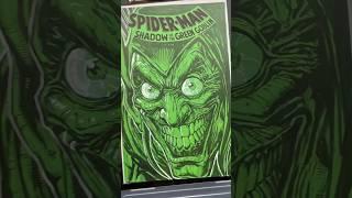 MARVEL ARTIST draws Green Goblin on a SPIDER-MAN Sketchcover!