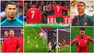 Cristiano Ronaldo Bicycle Kick Vs Poland / RARE CLIPS ● SCENEPACK 4K ( No CC only TOPAZ )