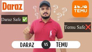 Daraz Vs Timu | which Platform Is Best For Shopping | Timu Shopping App | Timu app | Daraz shopping