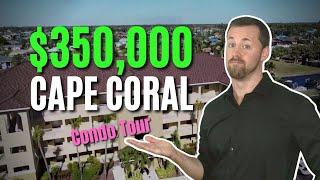 $350,000 CONDO TOUR Southwest Florida - CAPE CORAL Homes for Sale