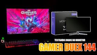 TESTANDO JOGOS - Monitor Gamer Duex DX240ZG, 24 Pol. IPS, FHD, 1ms, 144hz, FREESYNC, DX240ZG #pc