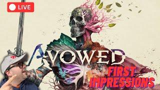 Avowed First Impressions – Is This the Next Skyrim? (LIVE)