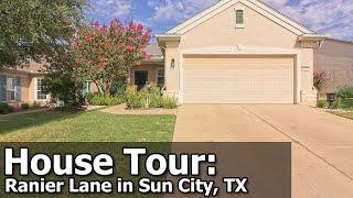 MLS House Tour: 112 Ranier Ln in Georgetown, TX - Beautiful Fully Furnished Home in Sun City