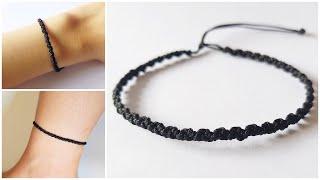 DIY easy bracelet & anklet l How to make bracelet & anklet hanmade