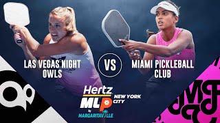 Las Vegas Night Owls vs. Miami Pickleball Club | Challenger Level | Hertz MLP NYC 2024