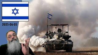 #Israel 2025-06-05: ISRAEL advances on KHAN YUNIS and rescues BODIES of HOSTAGES