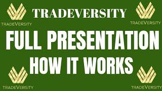 How TRADEVERSITY Works - Complete Tutorial Presentation 2025