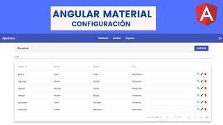 Angular Material Tutorial