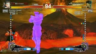 Ultra SF IV battle: Sakura(Drunken-boxer) vs M. Bison(Zeeviz)-17.4.2015